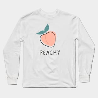 Peachy Peach Long Sleeve T-Shirt